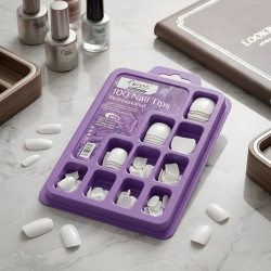Professional Nail Tips - 100 Pcs